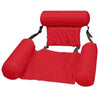 Lit flottant et chaise longue de natation