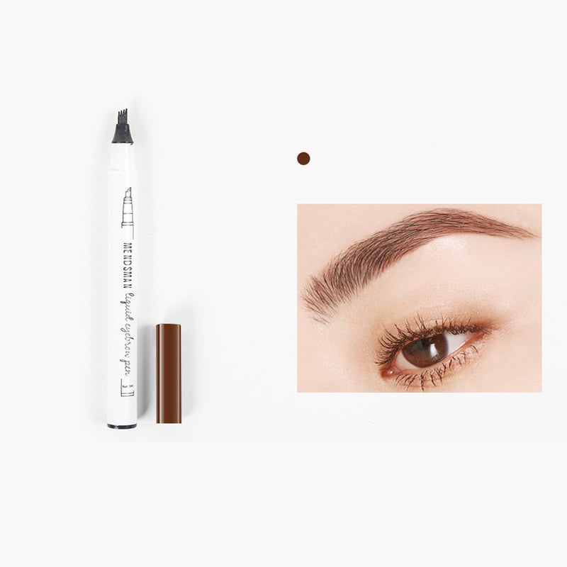 Crayon à sourcils waterproof avec pointe micro-fourchette