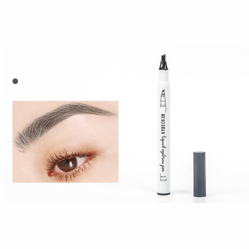 Crayon à sourcils waterproof avec pointe micro-fourchette