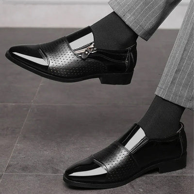 Chaussures D'affaires En Cuir Quatre Seasons Pour Hommes