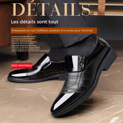 Chaussures D'affaires En Cuir Quatre Seasons Pour Hommes