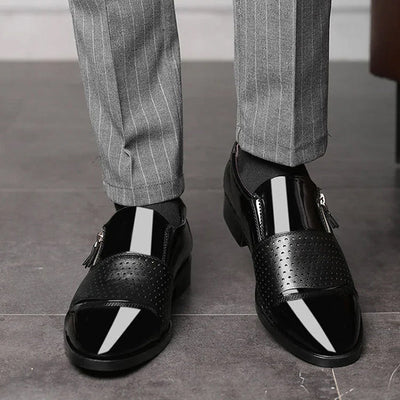 Chaussures D'affaires En Cuir Quatre Seasons Pour Hommes