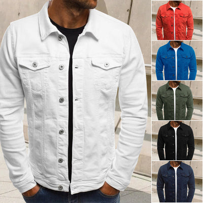 Men's Casual Fashion Jean Coat