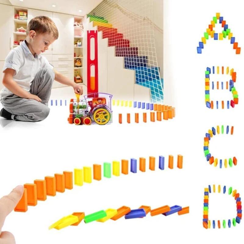 Jeu de Jouets de Train Domino