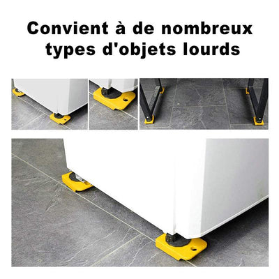 Ensemble d'Outils de Levage et de Déplacement de Meubles Lourds