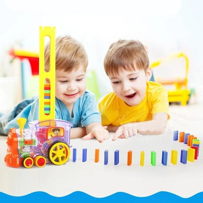 Jeu de Jouets de Train Domino