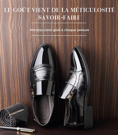 Chaussures D'affaires En Cuir Quatre Seasons Pour Hommes