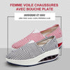 Chaussures De Toile Avec La Bouche Peu Profonde