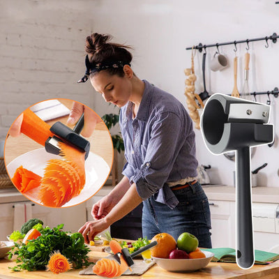 Rouleau à fleurs en spirale pour fruits et légumes