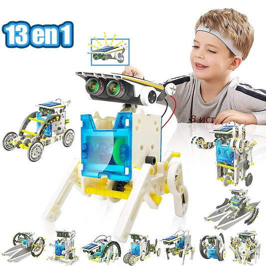 13 en 1 Kit de Robot Solaire Éducatif