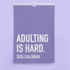 🟪Calendrier 2024 Adulting is hard🟪