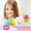 Plume magique arc-en-ciel