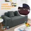 Housse de Canapé Élastique Universelle Imperméable 8 couleurs