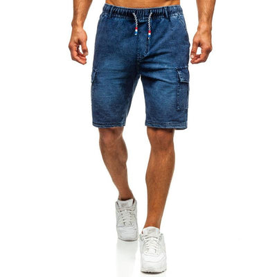 Short en Jean Délavé pour Hommes