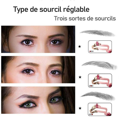 Pochoir Ajustable Pour Sourcils