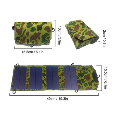 Chargeur de panneau solaire portable 8W