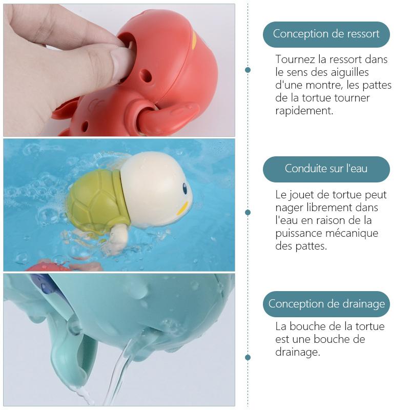 Bébé Tortue / Bébé Baleine Jouet de Bain pour Bébés