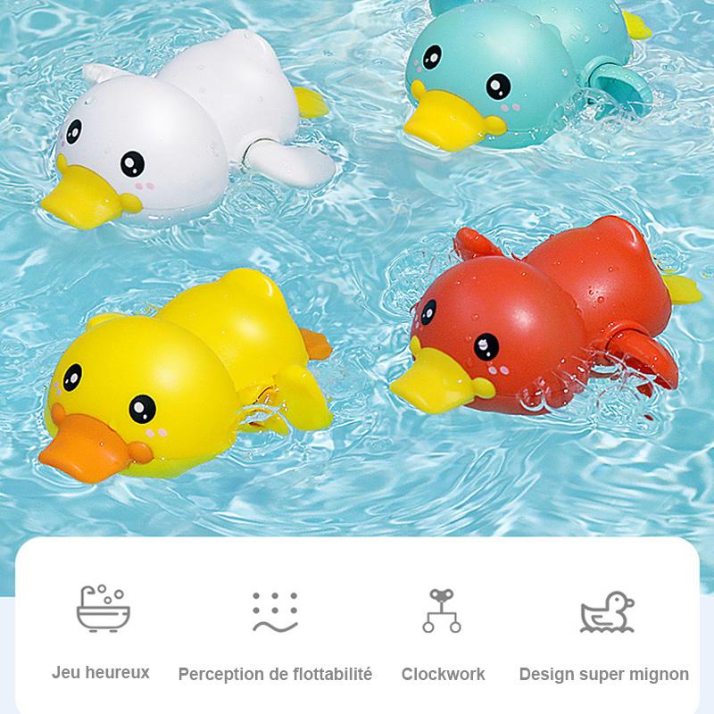 Canard de Natation Jouet de Bain pour Enfants