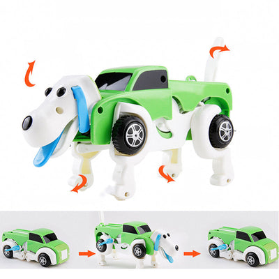 Jouet de voiture transformable pour chien