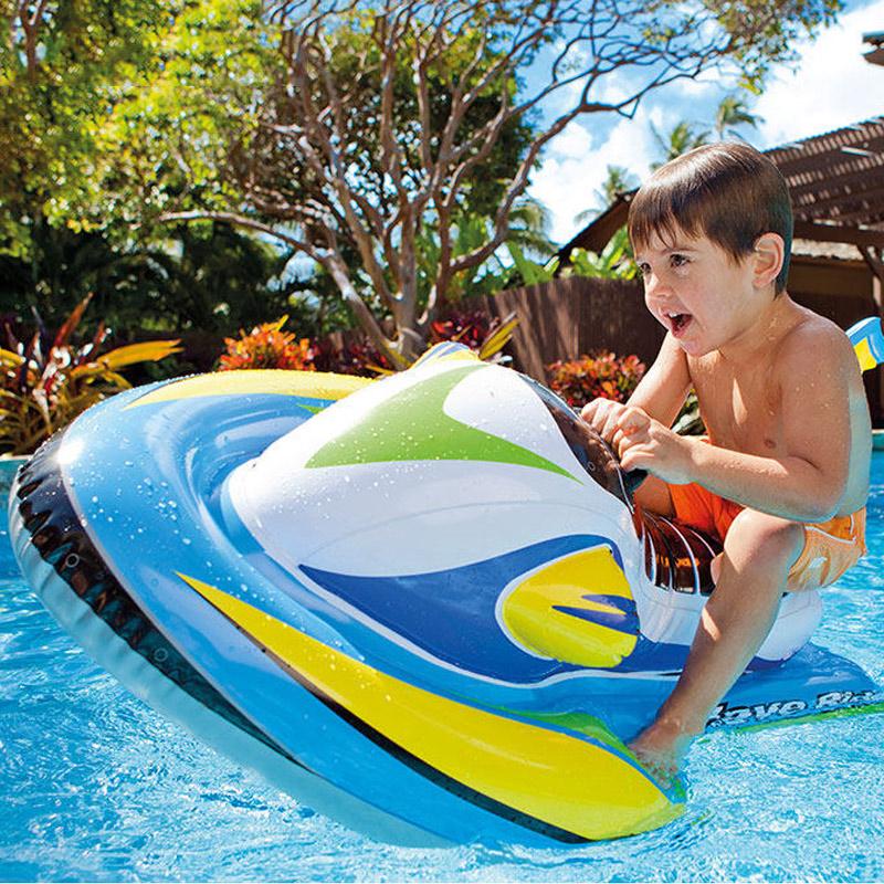 Jet Ski Gonflable Flottante pour Enfants