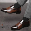 Chaussures D'affaires En Cuir Quatre Seasons Pour Hommes