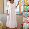 COTTON LINEN SNAP FRONT DUSTER