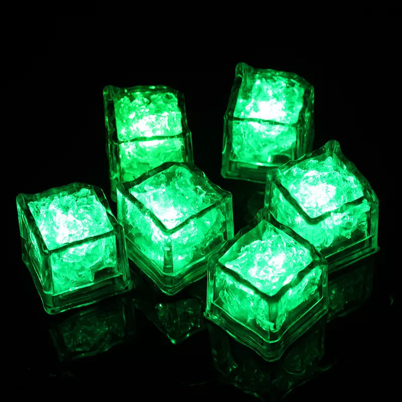 🎅Vente anticipée de Noël🎅Cube de glace LED (12 pcs)