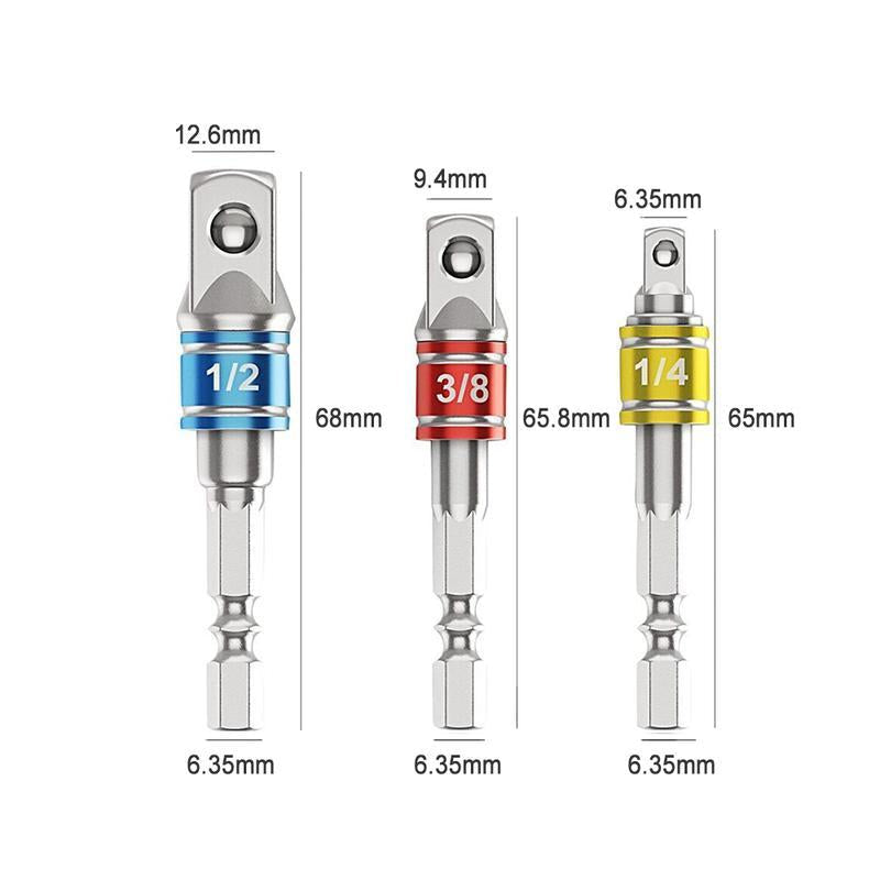 DOMOM  Perceuse à Percussion En Métal Drill Power Bits