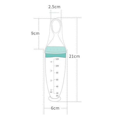 Ventouse Complément Alimentaire Silicone Cuillère Souple