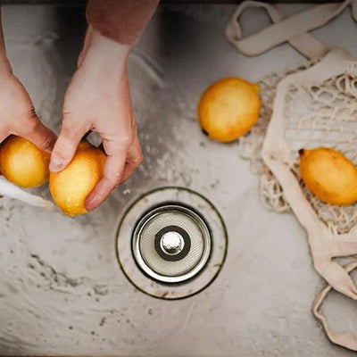 Filtre de rechange en acier inoxydable pour éviers de cuisine