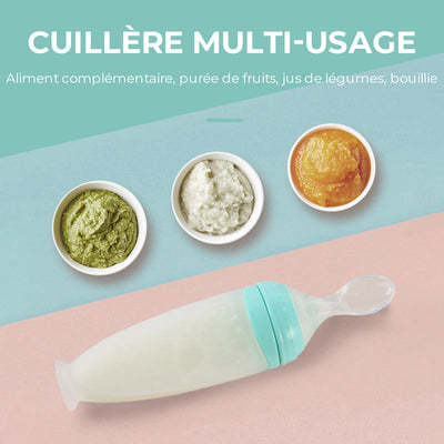 Ventouse Complément Alimentaire Silicone Cuillère Souple