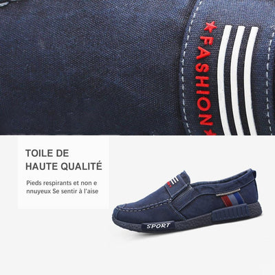 Chaussures de toile décontractées à fond souple