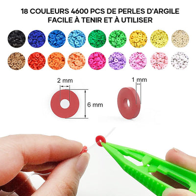 Bijoux en perles d'argile DIY