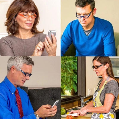 Lunettes Pour Presbyte en Caoutchouc au Poignet