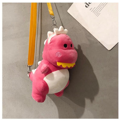 Sac d'épaule de Dinosaure de Dessin Animé en Peluche