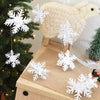 Décorations 3D en Flocon de Neige (6/12 pièces)