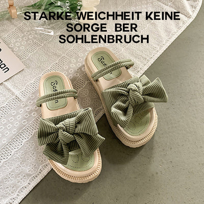 Sommerliche vielseitige modische Sandalen mit Schleife