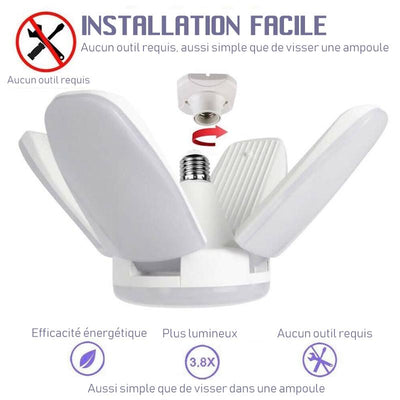 Lampe de Garage Pliable Déformable Universelle