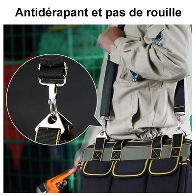 Électricien Sac à Outils Oxford Sac en Tissu Imperméable