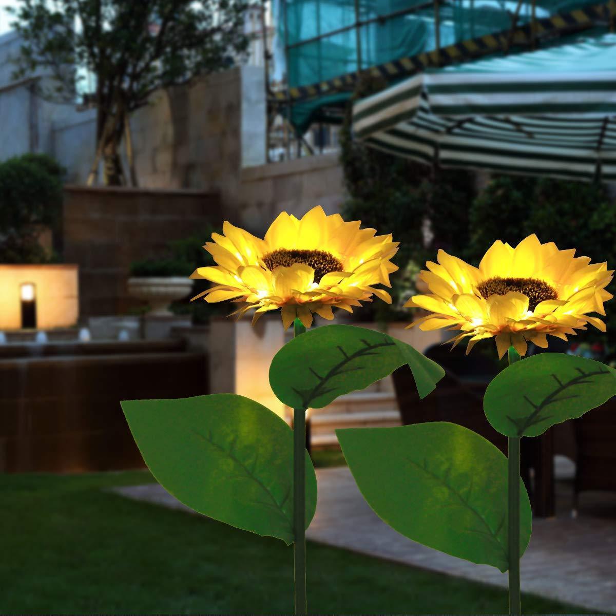 Solaire Tournesol Lumière，2pcs