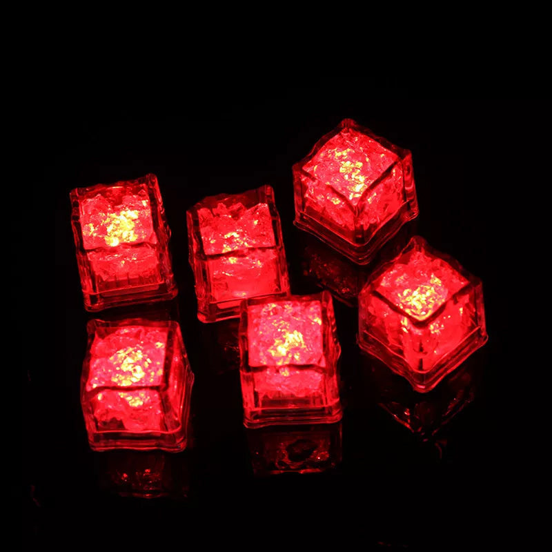 🎅Vente anticipée de Noël🎅Cube de glace LED (12 pcs)