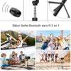 Selfie Trépied, Bluetooth Selfie Stick 3 en 1