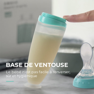 Ventouse Complément Alimentaire Silicone Cuillère Souple