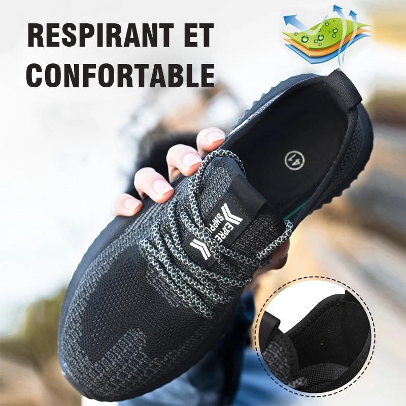 Chaussures de Travail Confortables et Respirantes