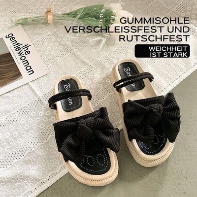 Sommerliche vielseitige modische Sandalen mit Schleife