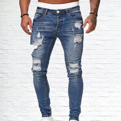 Jeans mode de printemps pour hommes