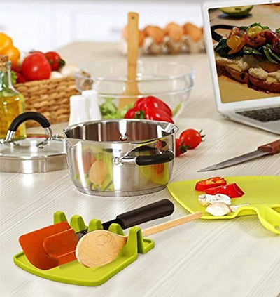 Support d'Ustensiles de Cuisine en Silicone