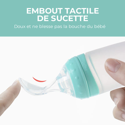 Ventouse Complément Alimentaire Silicone Cuillère Souple