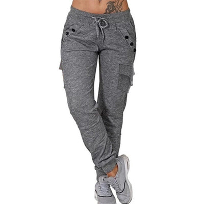 Pantalon de survêtement avec laçage pour femme