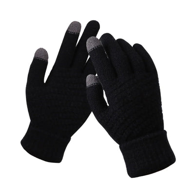 Gants Jacquard Épais pour Écran Tactile